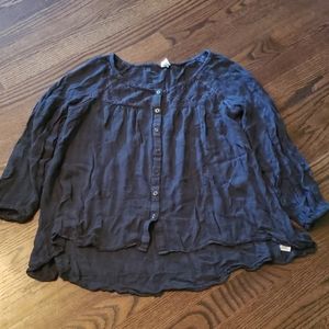 Cute navy blouse
